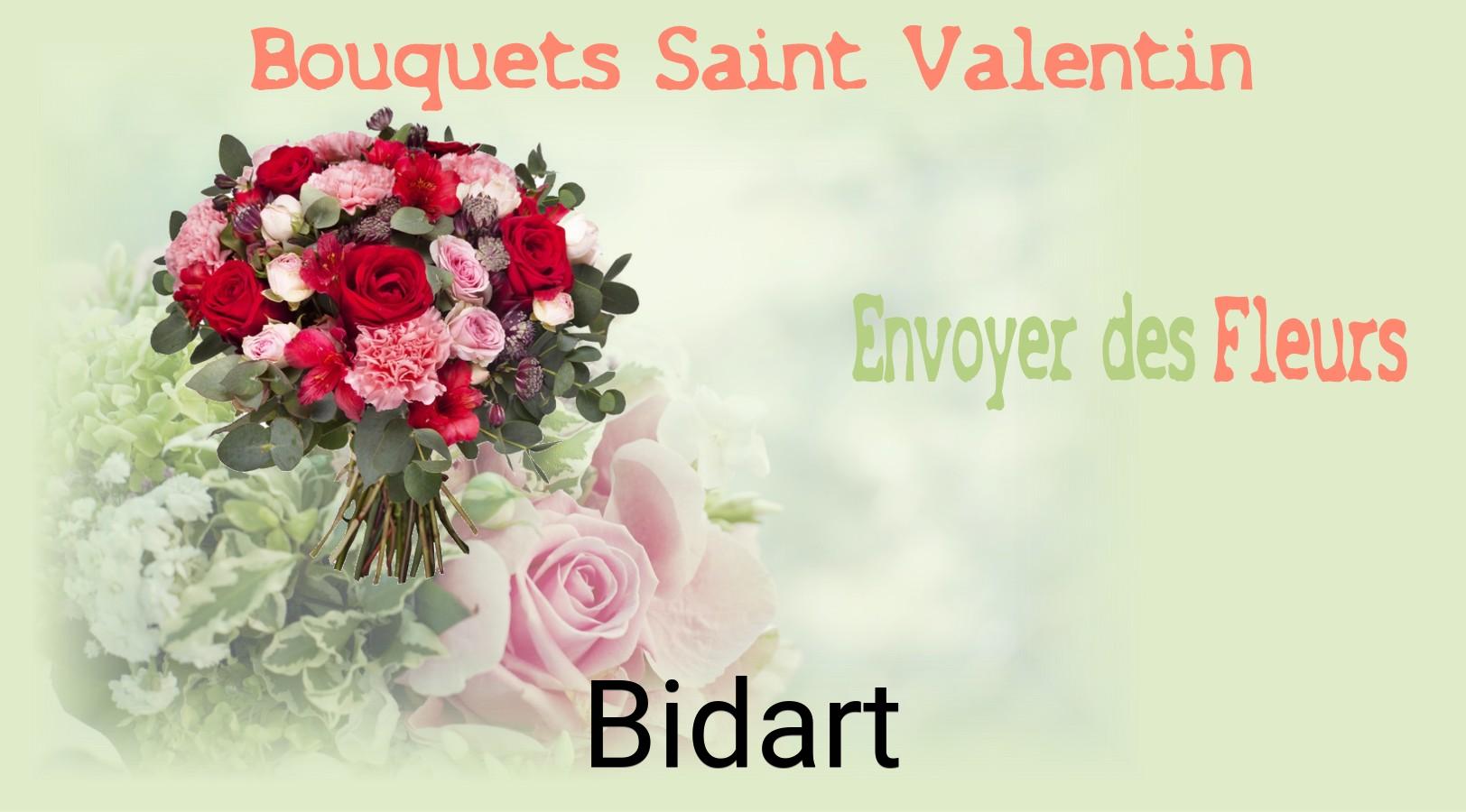 Roses de Saint-Valentin livrées à Bidart